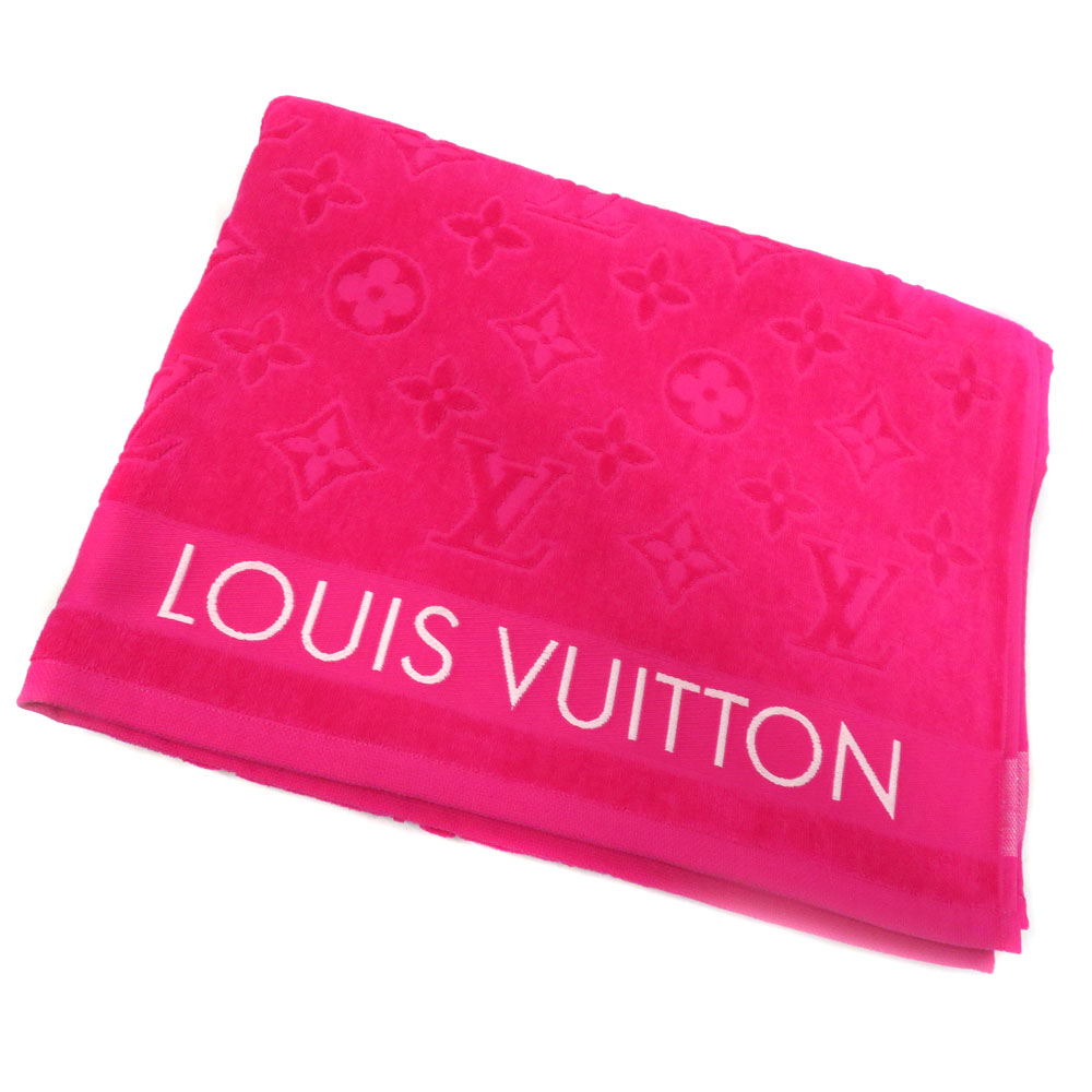 セール　LOUIS VUITTON ルイヴィトン ビーチタオル　LVカップ 楽天市場】LOUIS VUITTON ルイ ヴィトン モノグラム ビーチ