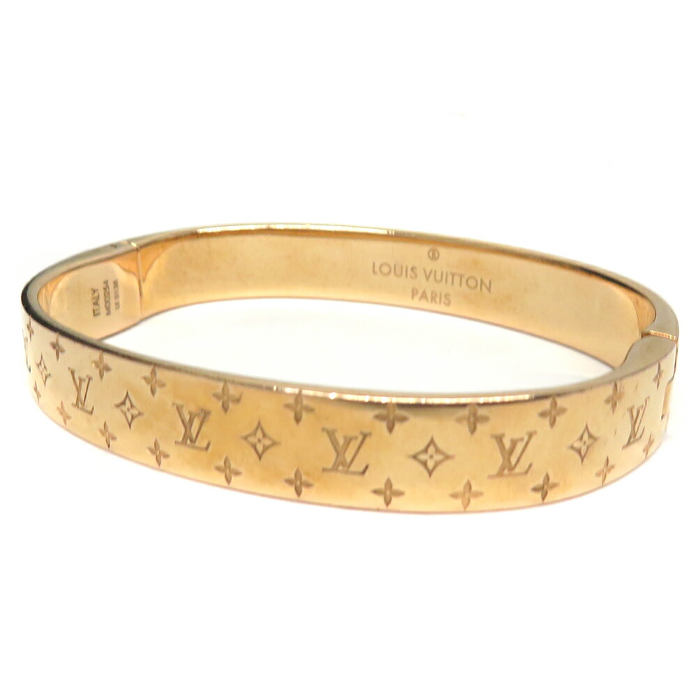 楽天市場】ルイヴィトン LOUIS VUITTON ブレスレット カフ ナノグラム