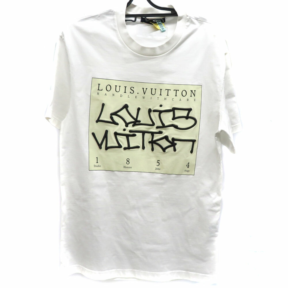 ルイヴィトン Louis Vuitton HNY75WDT3 Tシャツ ホワイト【中古】