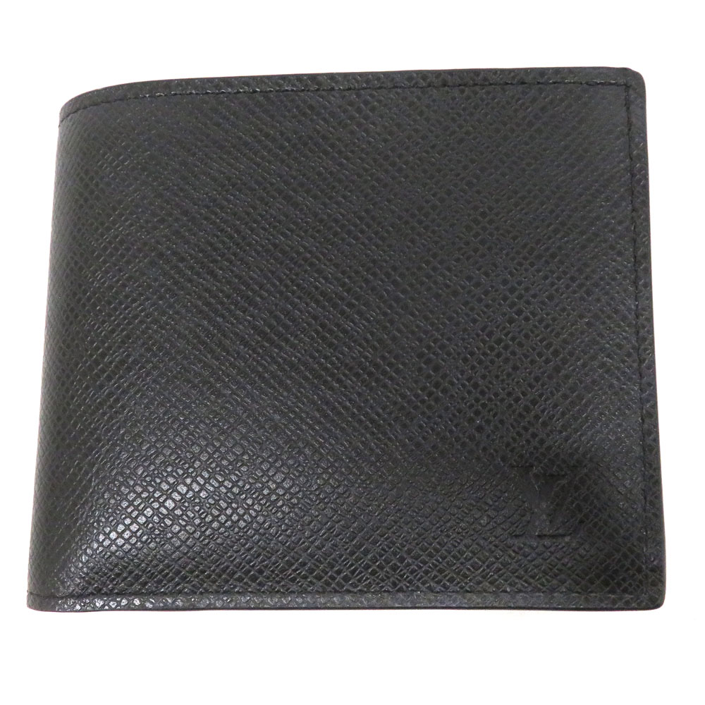 ルイヴィトン Louis Vuitton M30865 ポルトフォイユ・マルコNM タイガ ブラック【中古】