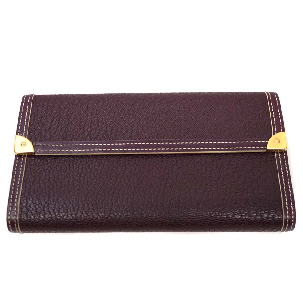 ルイヴィトン LouisVuitton M91838 ポルトトレゾール・インターナショナル スハリ パープル 【中古】
