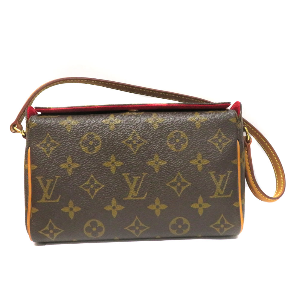 ルイヴィトン Louis Vuitton M51900 レシタル モノグラム 赤銅色 【中古】
