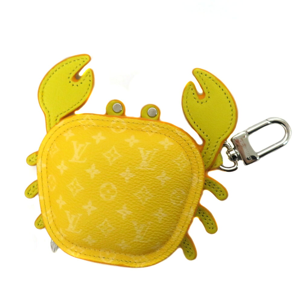 ルイヴィトン Louis vuitton M01932 御徒面子引きつけるLV野球クラブ 蟹 モノグラム 黄色【中古】