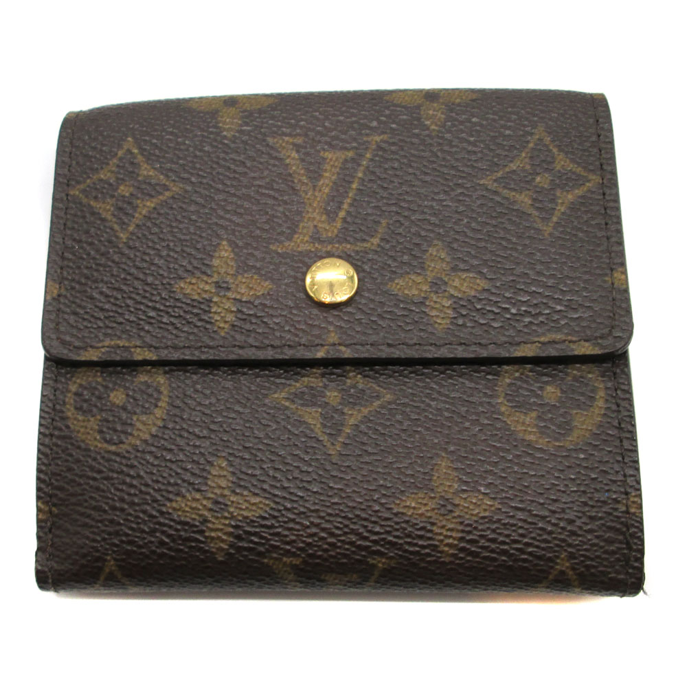 ルイヴィトン Louis vuitton M61652 ポルトモネ・ビエカルトクレディ モノグラム 赤銅色 【中古】
