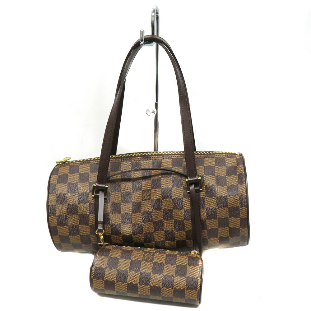 楽天市場】ルイ ヴィトン LOUIS VUITTON ハンドバッグ ダミエ パピヨン