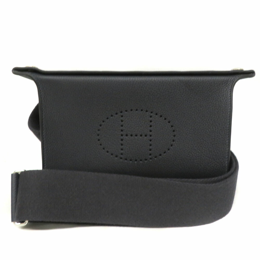 エルメス Hermes ヴィドポッシュ ブラック系 レザー W刻印 2024年【中古】 251,910円