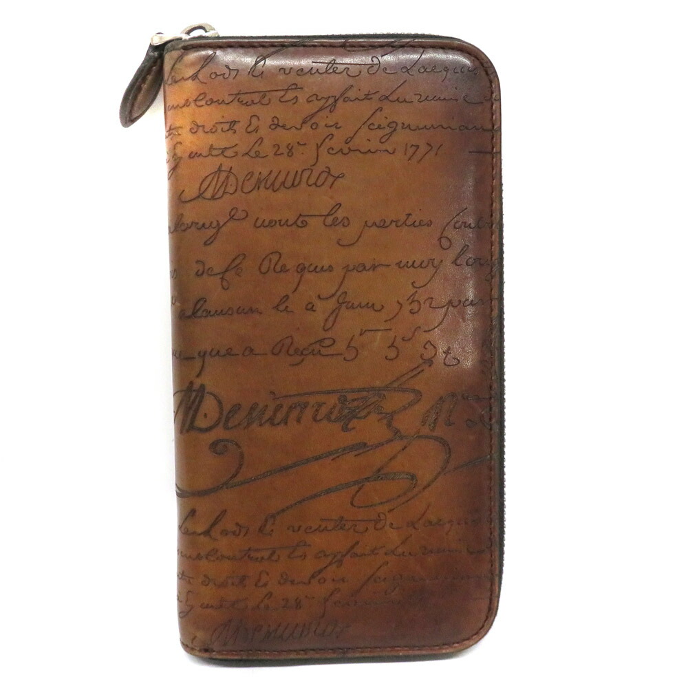 楽天市場】Berluti ベルルッティ N207364長財布 ラウンドファスナー