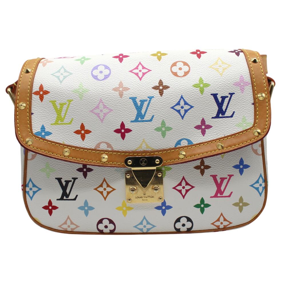 【中古】ルイヴィトン Louisvuitton M92661 ソローニュ モノグラムマルチカラー ショルダーバッグ