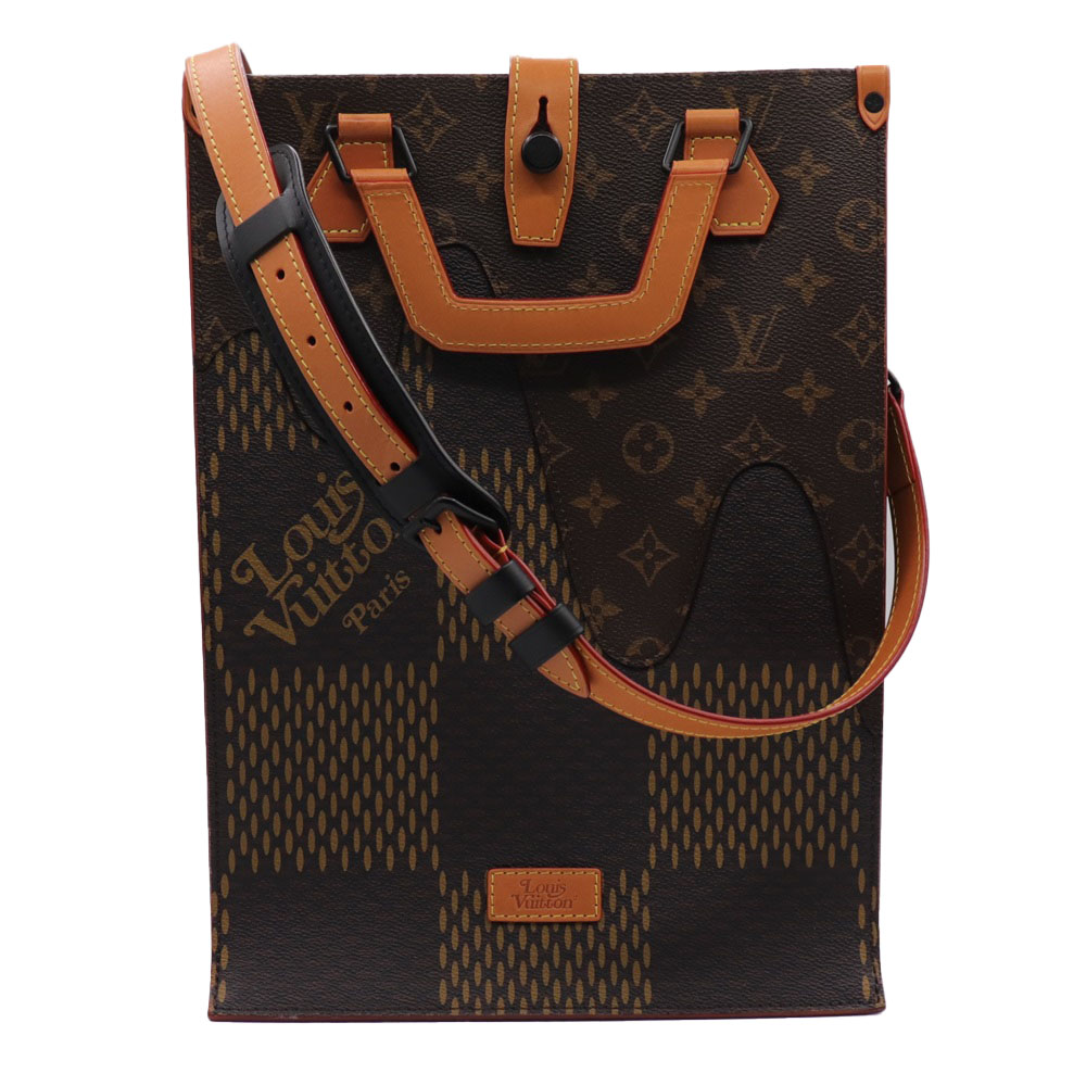 Louis Vuitton ルイヴィトン ダミエ 巨大な生物 ミニトート NIGO共同研究 N40355 2WAY御徒面子 【中古】かんてい局南熊本店【楽ギフ_荷造り選りわける】m5-52208