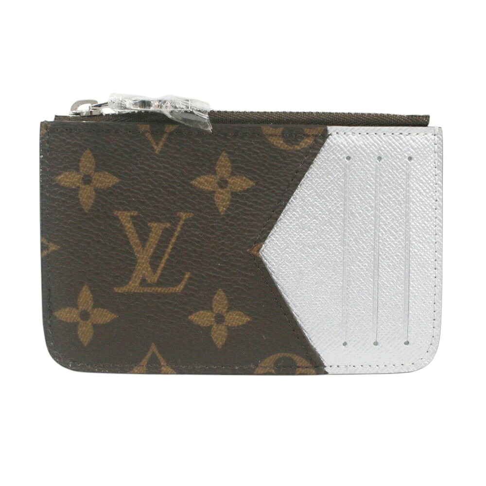 ◎未当て嵌める LOUIS VUITTON ルイヴィトン オポルト カルト・ロミー モノグラム 歌留多容れもの コインケース M26655 赤銅色 しろがね色 メンズ レディース【未当て嵌める】かんてい局飛田店 h4-30475