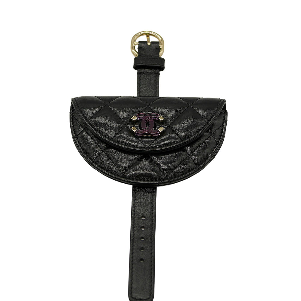 CHANEL シャネル Chanel AP1346 フラップコインパース マトラッセ 黒いこと【中古】かんてい局光の森店【楽ギフ 荷造り選りわける】f25-187