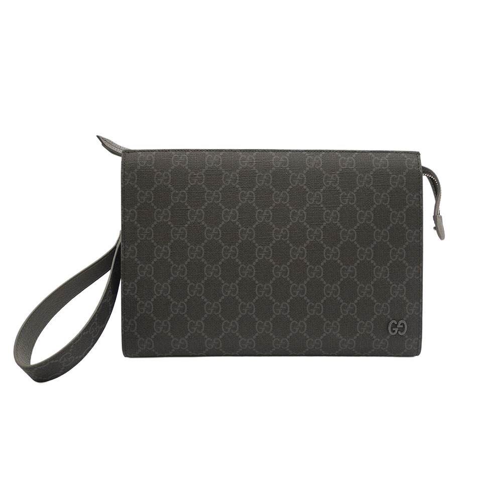 グッチ GGスプリーム 768255 クラッチペダル御徒面子 二番目御徒面子 黒いこと系【中古】かんてい局光の森店【楽ギフ 荷造り選りわける】f25-44