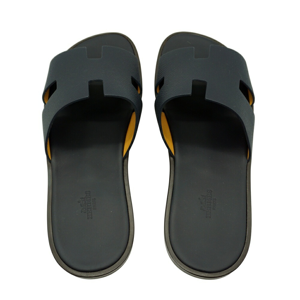 楽天市場】HERMES エルメス サンダル イズミール メンズ44 ホワイト