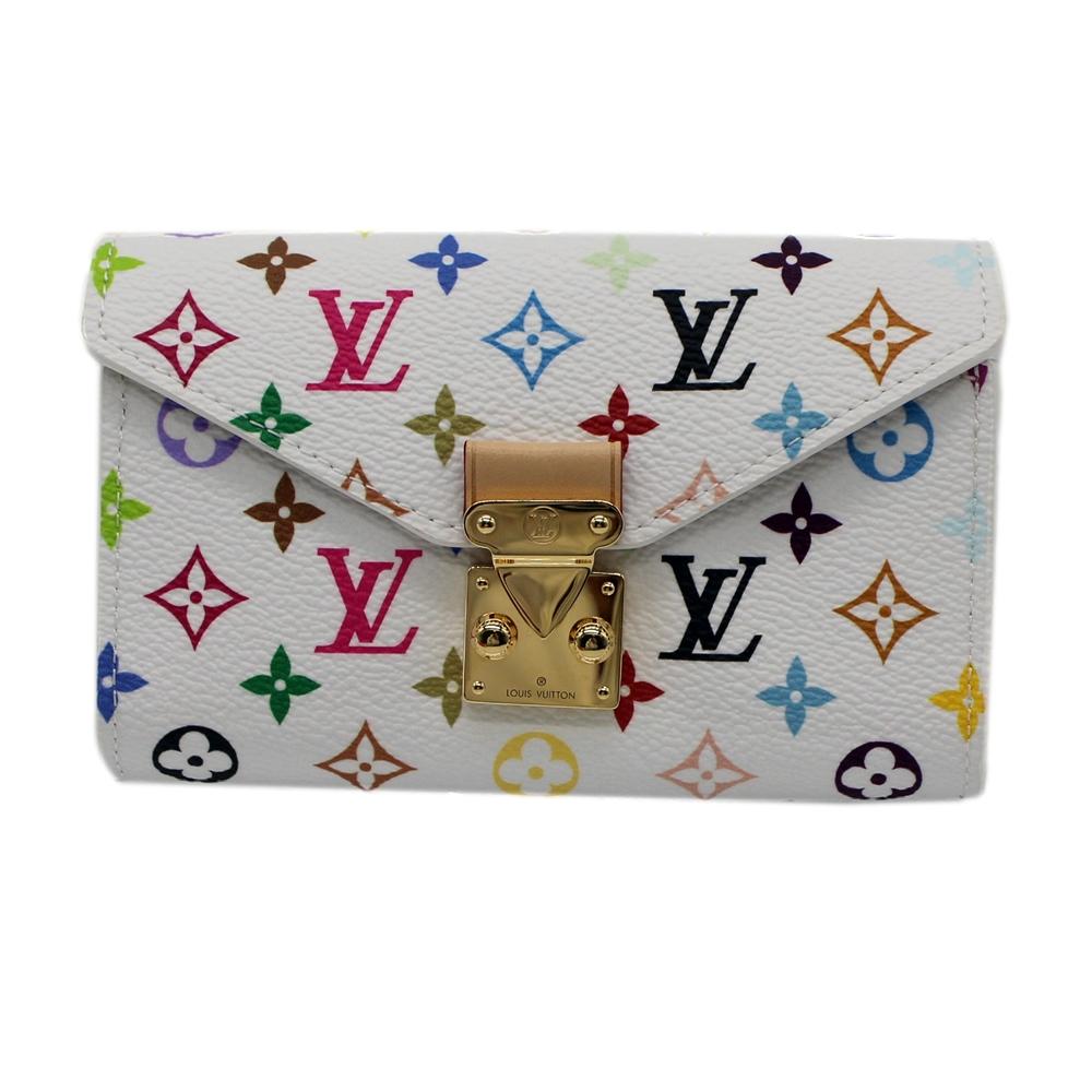 LOUIS VUITTON ルイヴィトン マルチ色つや 白いこと M4625Z LV × TM 胴締め･ポシェット･メティス 村上隆【中古】かんてい局上水前寺店【楽ギフ_荷拵えより分ける】k26-1646