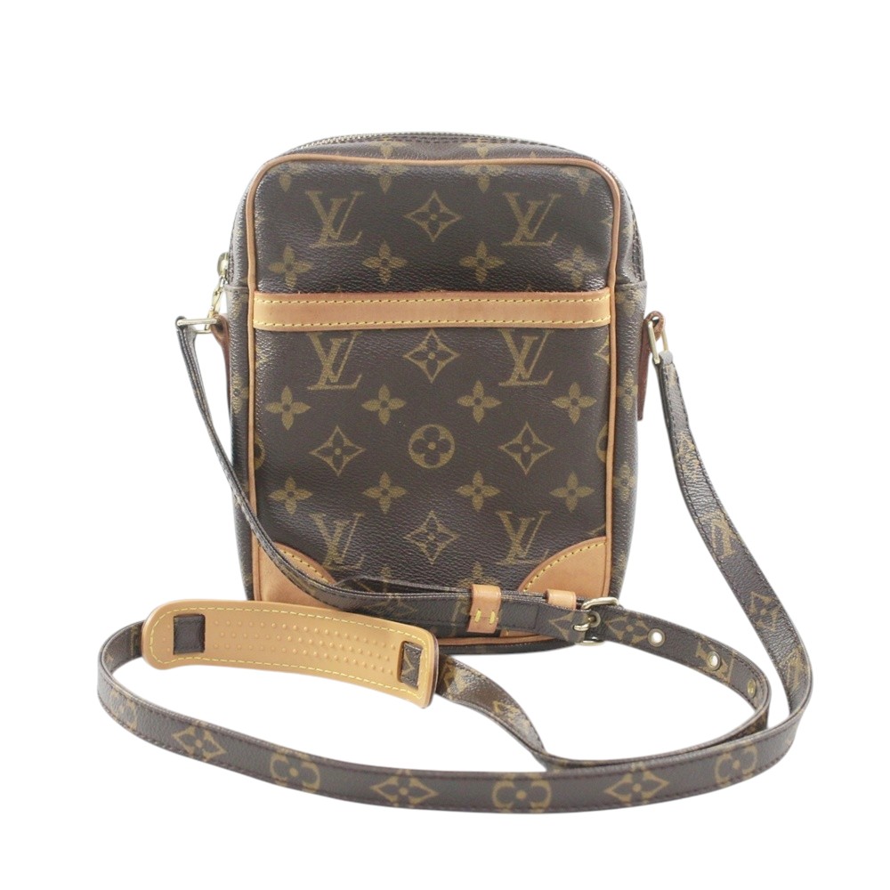 中古品 LOUIS VUITTON ルイヴィトン ダヌーブ M45266 ショルダーバッグ ななめ掛け モノグラム ブラウン レディース【中古】かんてい局南熊本店【楽ギフ_包装選択】m5-50606|かんてい局熊本店