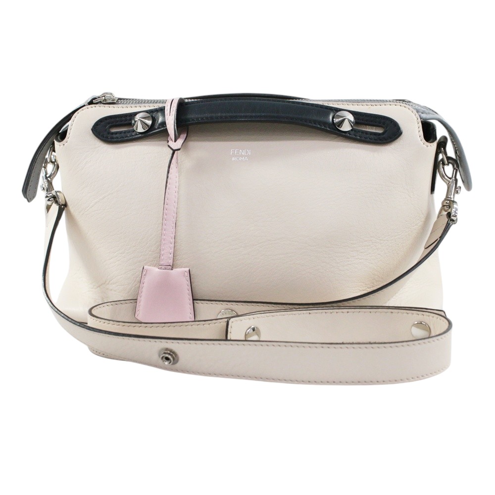 中古品 FENDI フェンディ バイザウェイ 8BL124-5QJ ショルダーバッグ レディース ベージュ【中古】かんてい局南熊本店【楽ギフ_包装選択】m5-52371|かんてい局熊本店