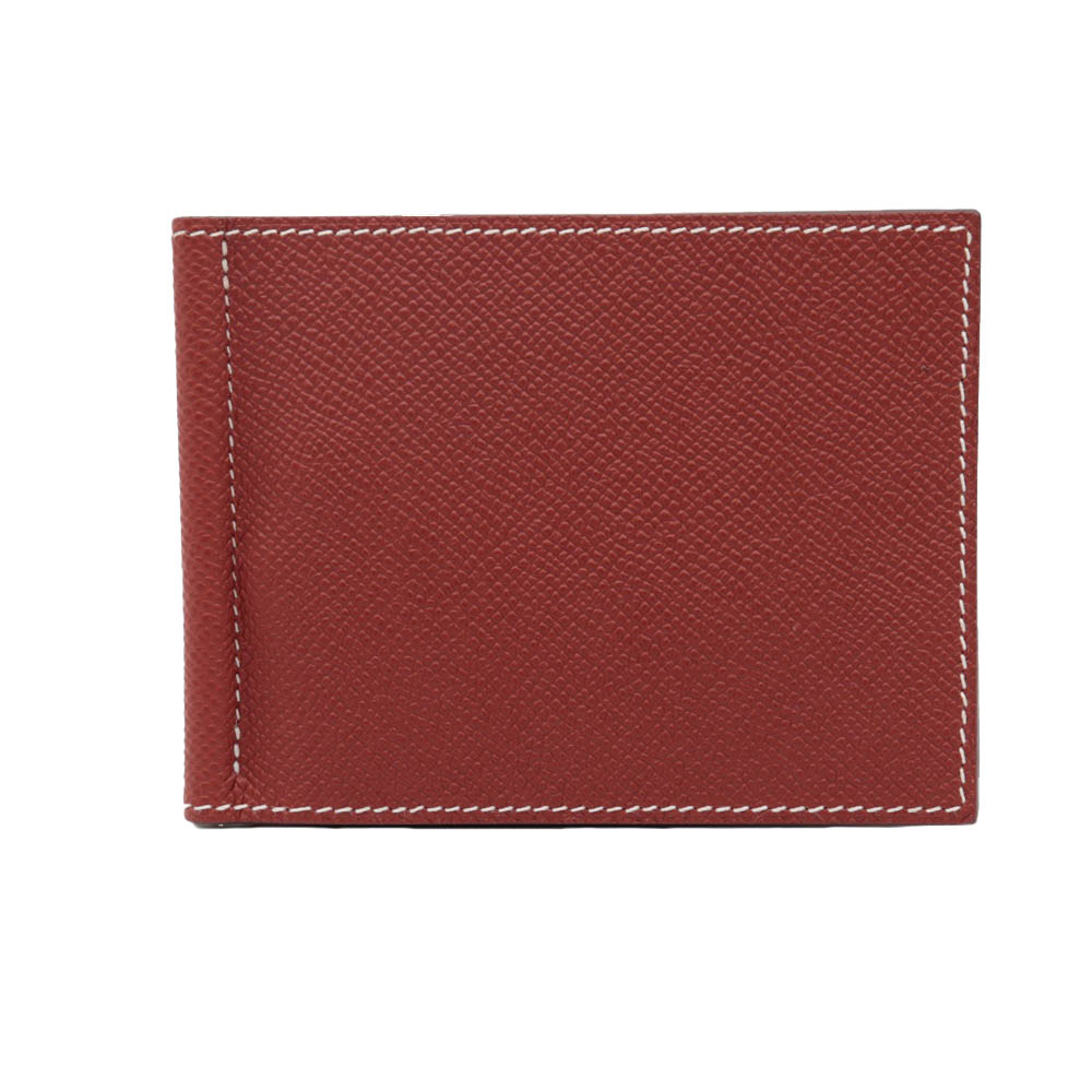 HERMES エルメス ポーカーGM マネークリップ カード収納有 ブラウン系【中古】かんてい局南高江店【楽ギフ_包装選択】z26-1722｜かんてい局熊本店