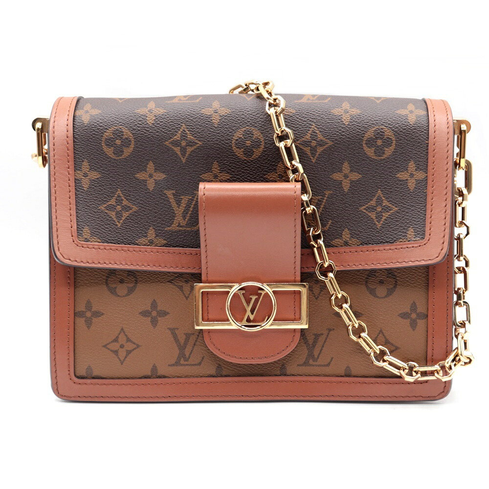 LOUIS VUITTON ルイヴィトン ドーフィーヌMM ショルダーバッグ モノグラム・リバース M45958【中古】かんてい局南熊本店【楽ギフ_荷拵え選りわける】m5-51607