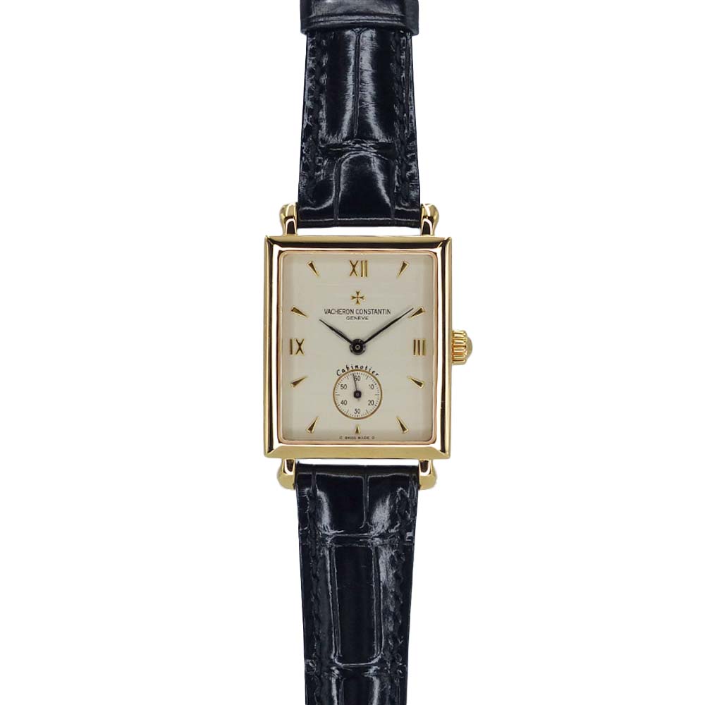 ヴァシュロンコンスタンタン Vacheron Constantin 91001/000J キャビノチェ アイボリー □□USED-SA