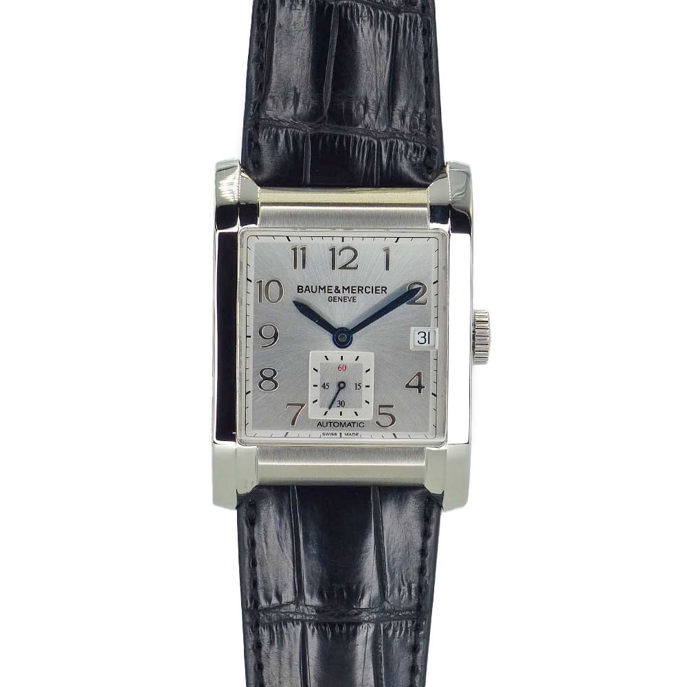 ボーム＆メルシエ BAUME\u0026MERCIE M0A10026 ハンプトン オートマティック しろがね色 □□USED-SA