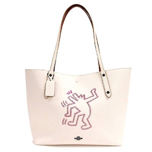 ☆極美品☆COACH×WhisBe コラボ ガミーベア トートバッグ カモフラ COACH - コーチ 迷彩柄カモフラ ガミーベア クマ トートバッグ