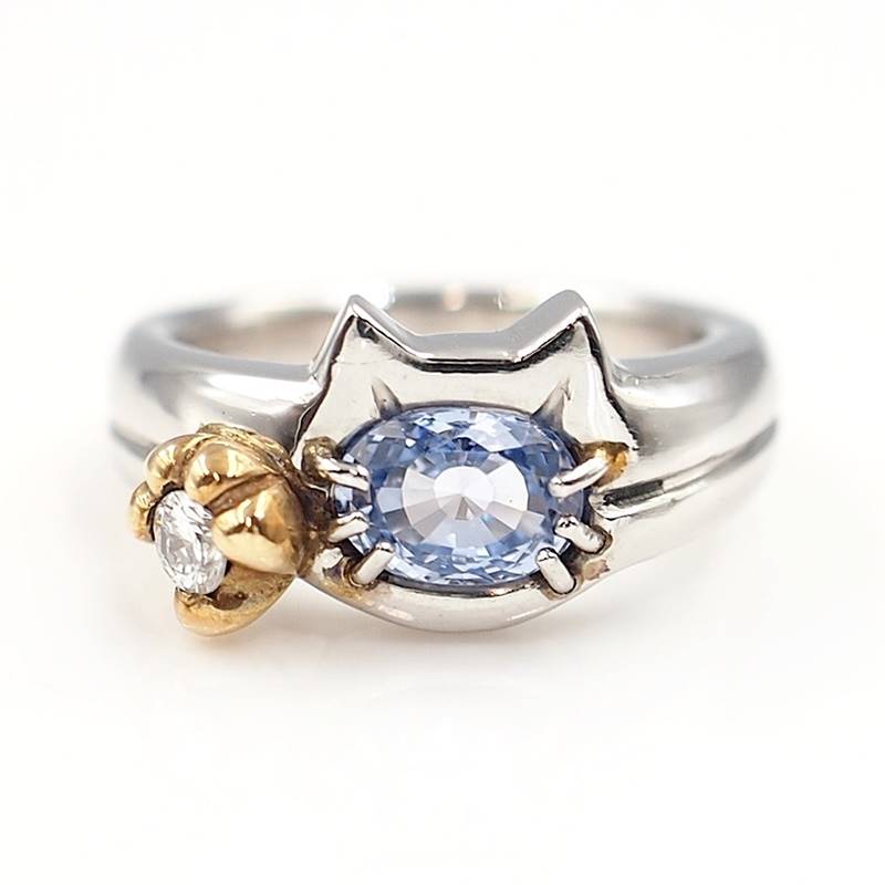 楽天市場】笠原真寿美 K18WG ホワイトゴールド リング