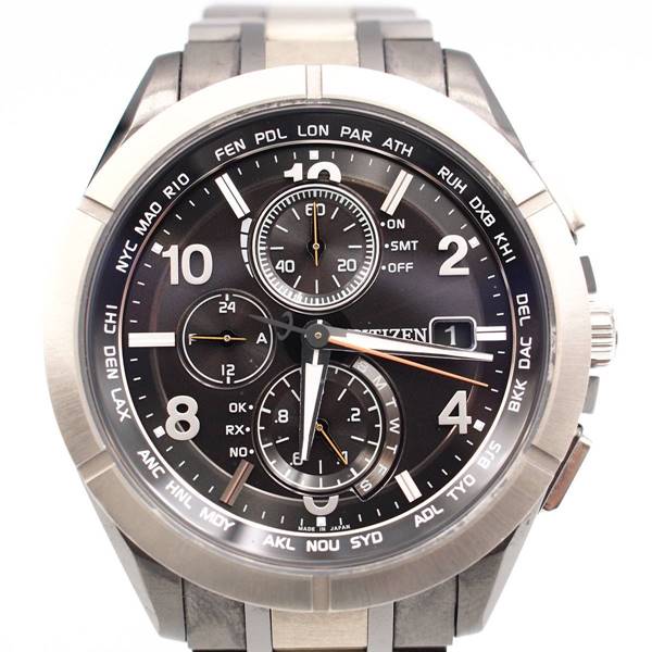 楽天市場】【中古】CITIZEN アテッサ エコドライブ H100-S098335