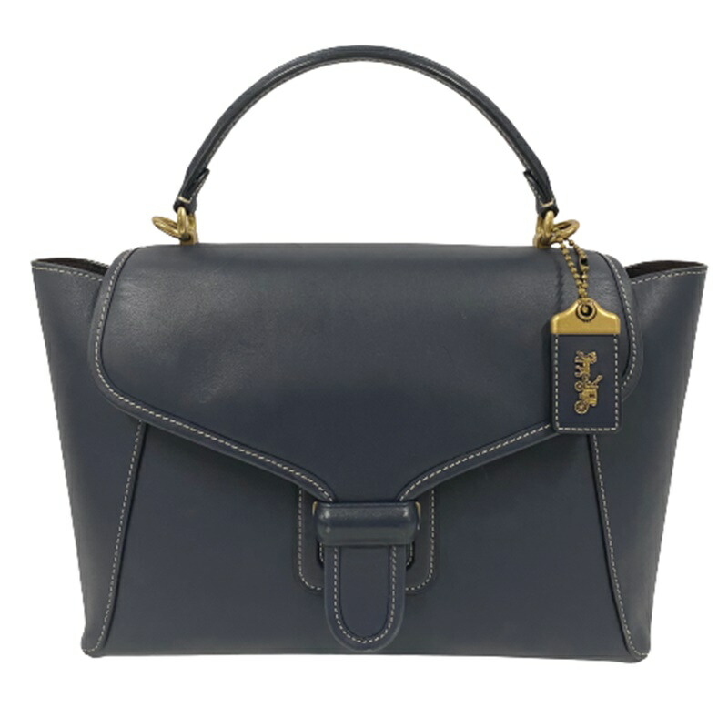 楽天市場】【バッグ】COACH コーチ レザー デニム ハンドバッグ