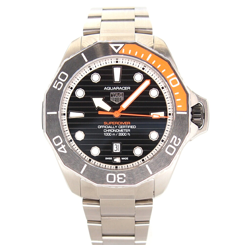 タグホイヤー TAG HEUER WBP5A8A アクアレーサー プロフェッショナル 1000 スーパーダイバー ブラック□□USED-S|かんてい局名古屋東郷店