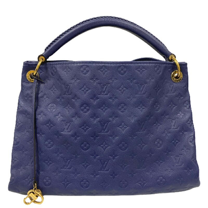 LOUIS VUITTON ルイヴィトン M40790 アーツィーMM モノグラムアンプラント 青色 米国海軍  USED-B