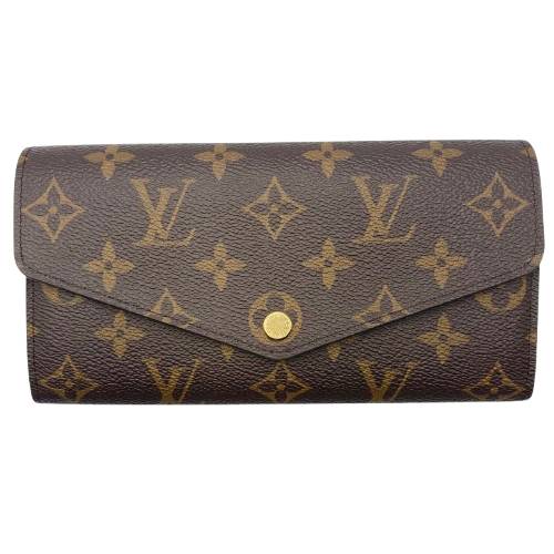 ルイ ヴィトン◎ポルトフォイユ サラ 長財布 ダミエ エベヌ フラップ ブラウン ルイ ヴィトン ポルトフォイユ サラ ダミエ エベヌ 長財布 フラップ