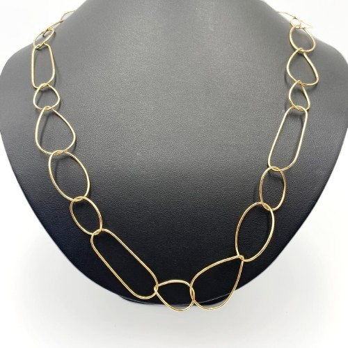 新品☆ギンザタナカ☆K18ボールチェーン ネックレス K18イエローゴールド ネックレス 50cm | 高品質 金・プラチナ