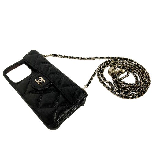 楽天市場】【新品同様】シャネル【CHANEL】iPhone クラシック ポーチ