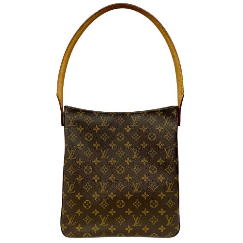 LOUIS VUITTON ルイヴィトン M51145 ルーピングGM モノグラム ショルダーバッグ ハンドバッグ □□USED-B