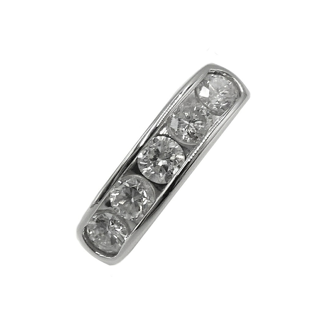ダイヤモンドリング Pt900 D1.03ct 5.5g 12号 プラチナ シルバーカラー □□USED-SA