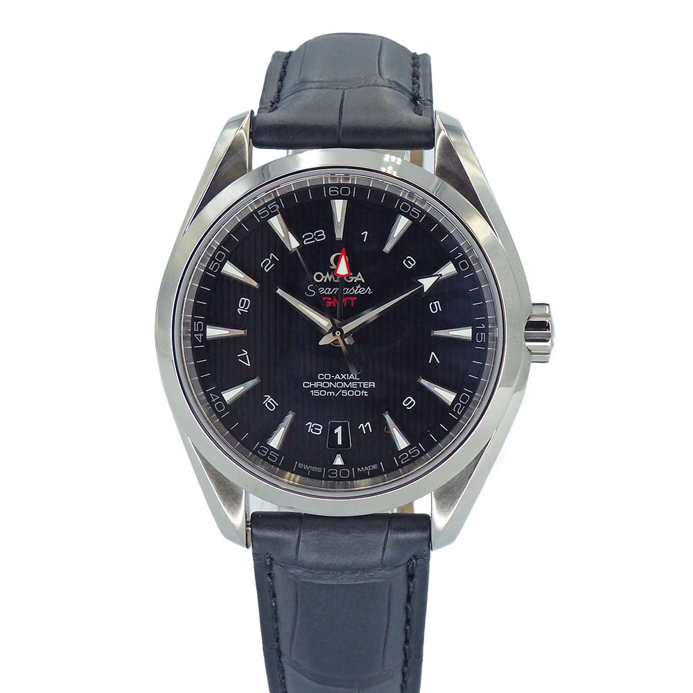 オメガ OMEGA 231.13.43.22.01.001 シーマスター アクアテラ 150M ブラック □□USED-SA