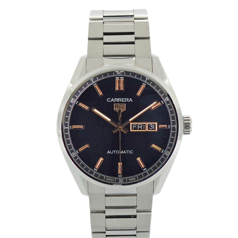 タグホイヤー TAG Heuer WBN2013 カレラ デイデイト キャリバー5 ブラック □□USED-A｜かんてい局名古屋東郷店