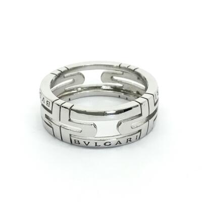 Bvlgari ブルガリ パレンテシラージ 指輪 メンズ リング 750 K18wg 8 0 中古見識 Used Ab 一六銀行 かんていセクション那覇舗 送料無料 ブルガリ メンズ 英名 盛装 リング 指輪 Maxtrummer Edu Co