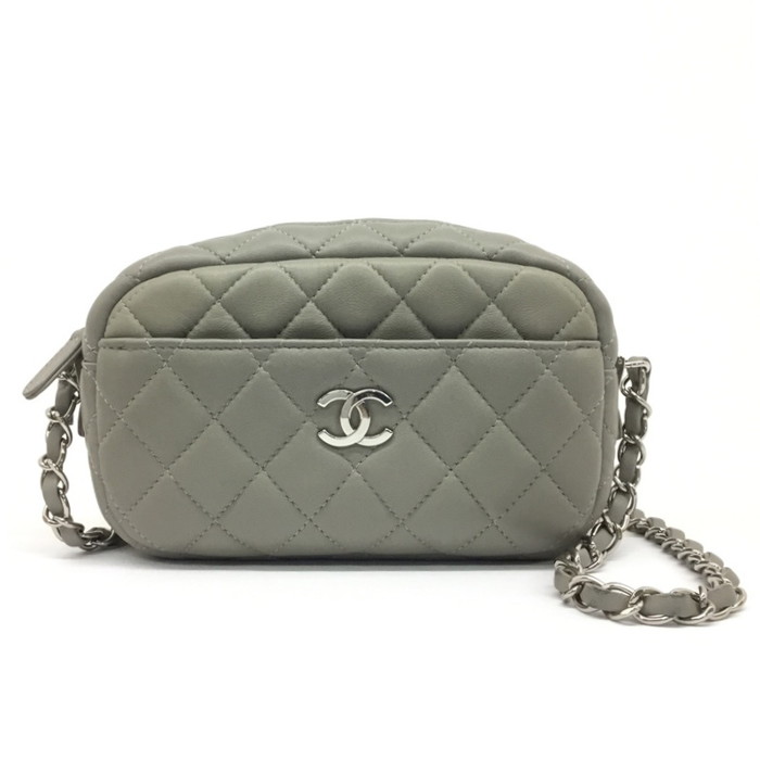 ☆お買得商いもの☆CHANEL シャネル マトラッセ ショルダーバッグ 18 子ヒツジひと肌 写真機御徒面子 ともし火薄墨色系 レディース【中古品/USED-AB】一六銀行 かんてい局那覇店 ｎ3100428927300101 ※店先一遍に売りわたすの為売り切れの切っ掛けが御座います ショルダーバッグ・メッセンジャーバッグ-バッグ