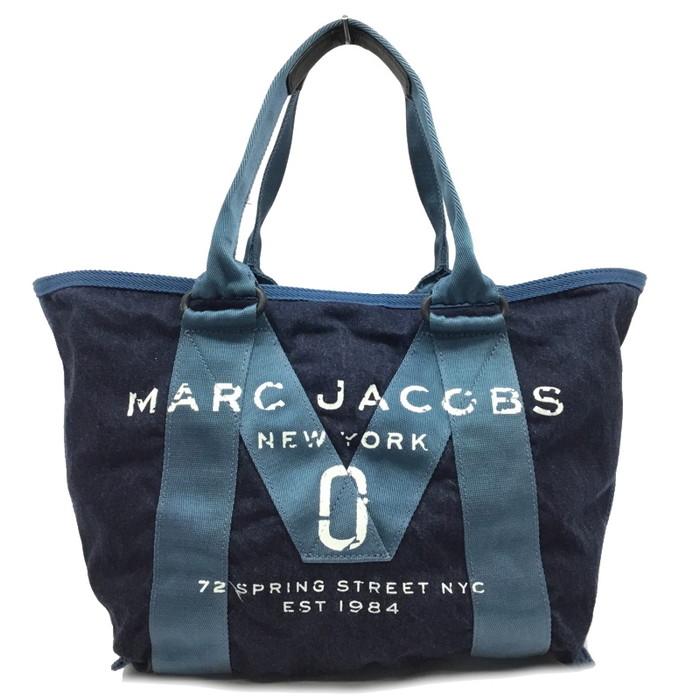 MARC JACOBS デニムトートバッグ THE DENIM MEDIUM TOTE BAG/ザ デニム ミディアム トートバッグ