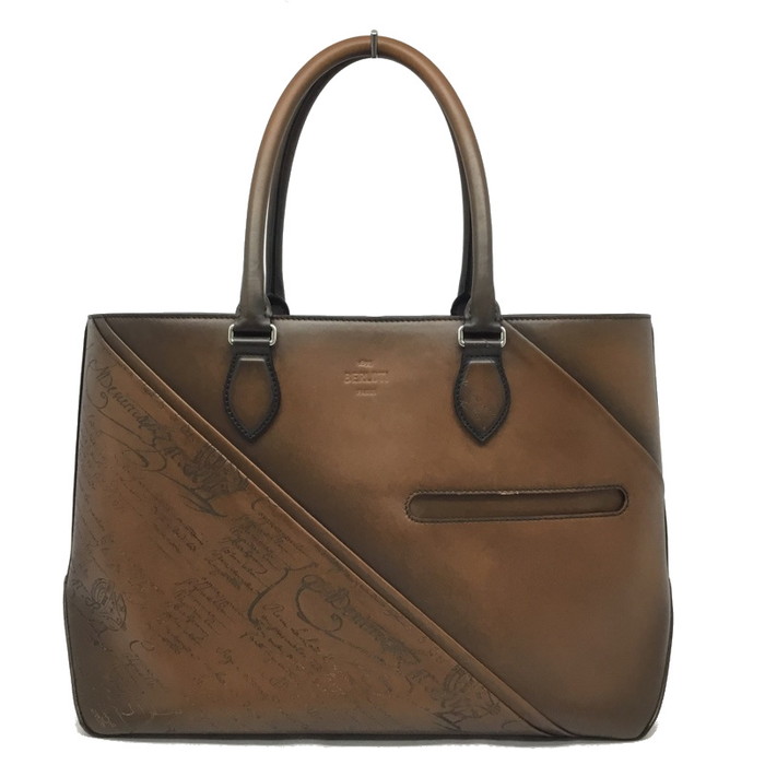【最安値】Berluti ベルルッティ トゥジュール カリグラフィ ※定価50万 Berluti ベルルッティ バッグ メンズ ブランド トートバッグ