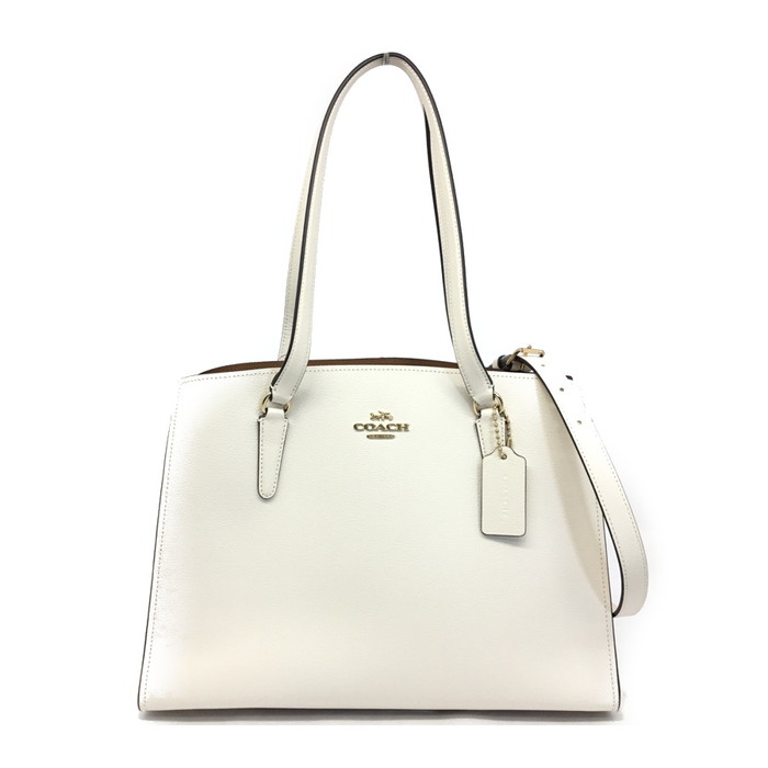 コーチ　スワッガー　ハンドバッグ　ホワイト　2way ホワイト（白）系 Coach SWAGGER(コーチ スワッガー