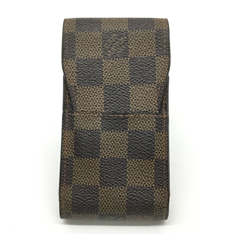 ルイヴィトン ダミエ シガレットケース タバコケース LOUIS VUITTON - ルイヴィトン ダミエ エテュイ シガレット