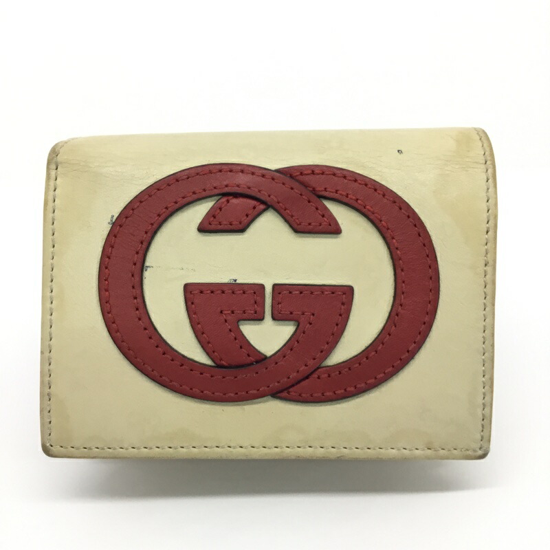 【美品&激レア】GUCCI 折り財布 グリーン レザー ゴールド金具 ロゴ有り 楽天市場】【新品】グッチ GUCCI 財布 ダブルG 二つ折りウォレット 二