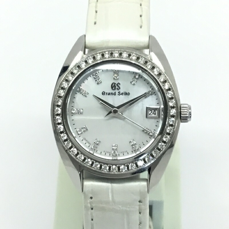 Grand Seiko グランドセイコー クォーツ　STGF029 レディース 楽天市場】【中古】グランドセイコー GS STGF029 SS ギョーシェ
