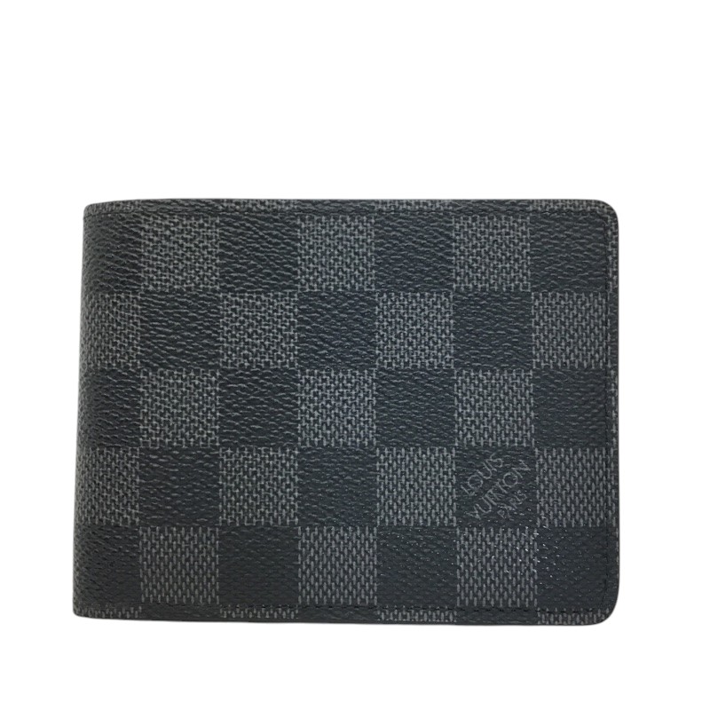 ルイヴィトン ダミエ エベヌ ポルトフォイユ ミュルティプル N60895 LOUIS VUITTON ルイヴィトン 財布 ダミエ・エベヌ ジャイアント