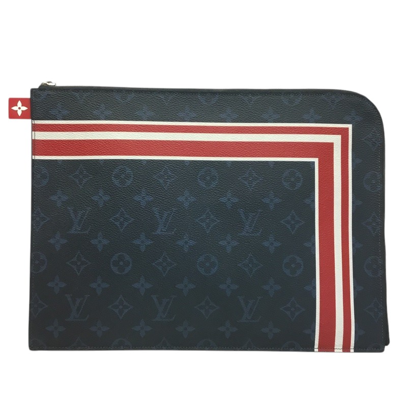 LOUIS VUITTON ルイ ヴィトン ポシェットジュールGM モノグラム コバルト M61679 クラッチバッグ ネイビー 14066 メンズ【中古】 h31513a imgrc0152329964.jpg