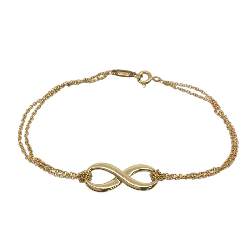 楽天市場】質屋 ティファニー インフィニティ ブレスレット 750