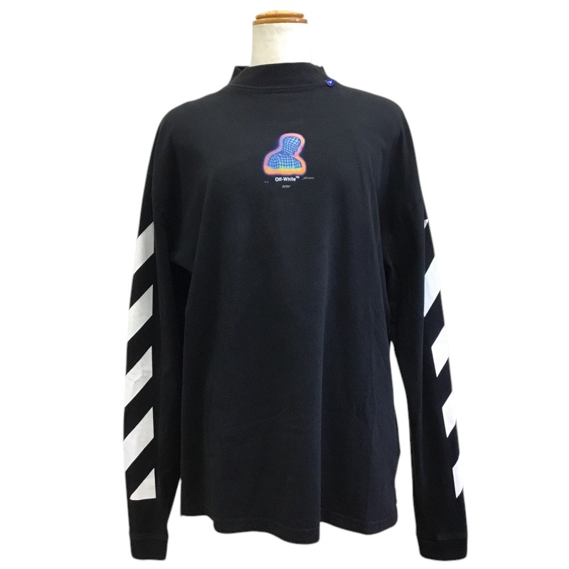off-white ロンT ブラック OMAB064C99JER001 off-white ロンT ブラック OMAB064C99JER001 - メルカリ