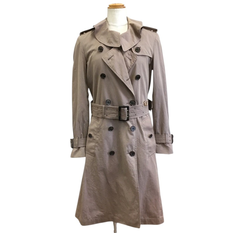 美品✨バーバリーロンドン　トレンチコート　ヘリテージ　サンドリンガム　ベルト付き ロング ケンジントン ヘリテージ トレンチコート (ハニー